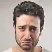 Picture of sad white guy